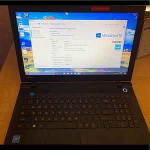 Toshiba Laptop (Like New- Seldom used)